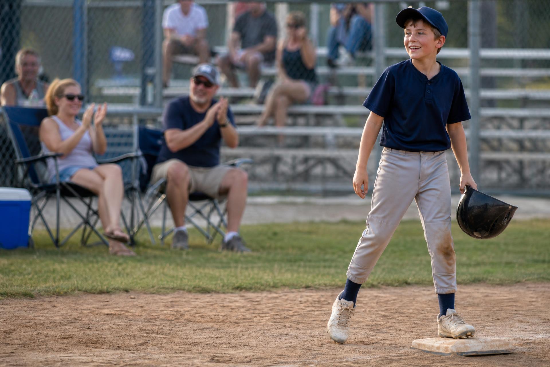 Youth baseball, age nine — a first tournament weekend